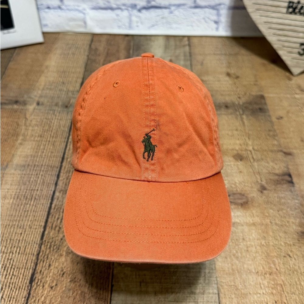 Orange Polo Cap - Picture 4 of 9